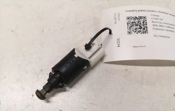 Citroen C3 Brake pedal sensor switch 9643478880