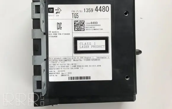 Opel Insignia A Navigation unit CD/DVD player 13594480