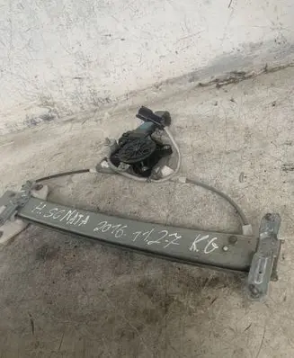 Hyundai Sonata Rear door window regulator with motor