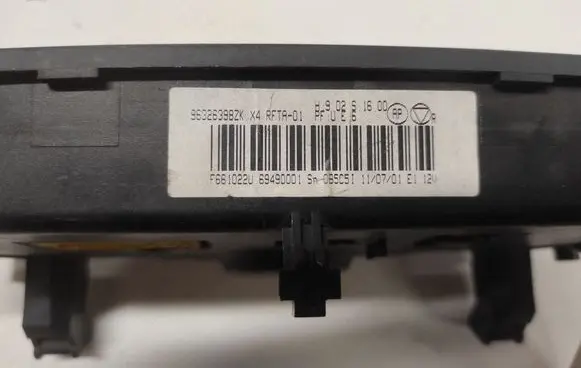 Citroen C5 Climate control unit 96326398ZK 69490001