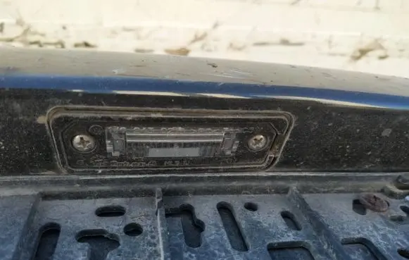 Volkswagen Golf V Number plate light