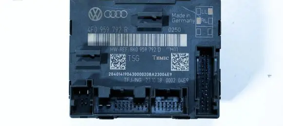 Audi A6 S6 C6 4F Door control unit/module 4F0959792R