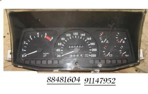 Opel Frontera A Speedometer (instrument cluster) 88481604