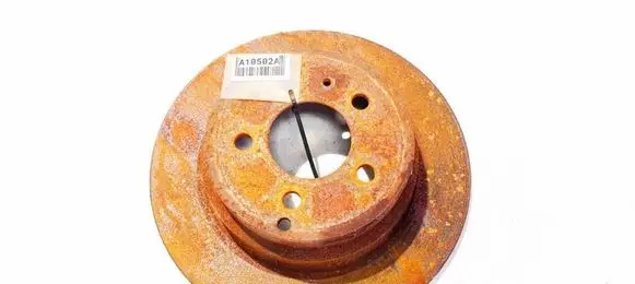 Volvo S70 V70 V70 XC Rear brake disc neventiliuojamas