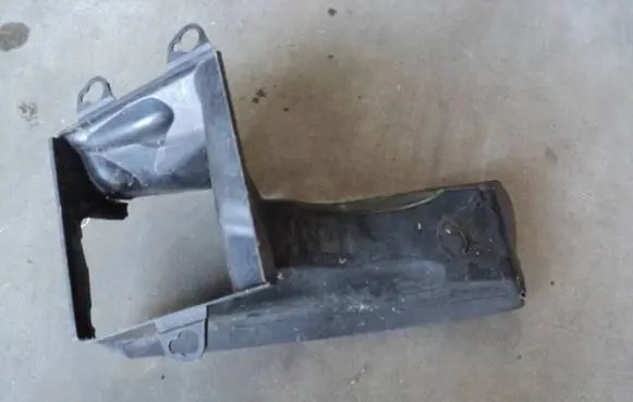 Audi A6 S6 C6 4F Intercooler air channel guide 4F0145333