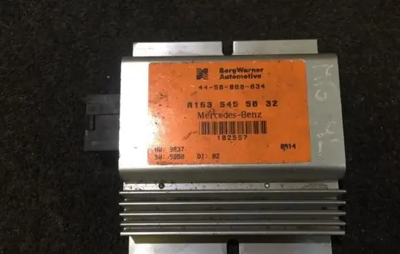 Mercedes-Benz ML W163 Gearbox control unit/module A1635455032 44-50-000-034