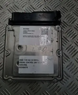 Audi A6 S6 C6 4F Engine control unit/module 03G906016 0281012557
