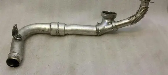Audi A6 S6 C7 4G Engine coolant pipe/hose 059145763E