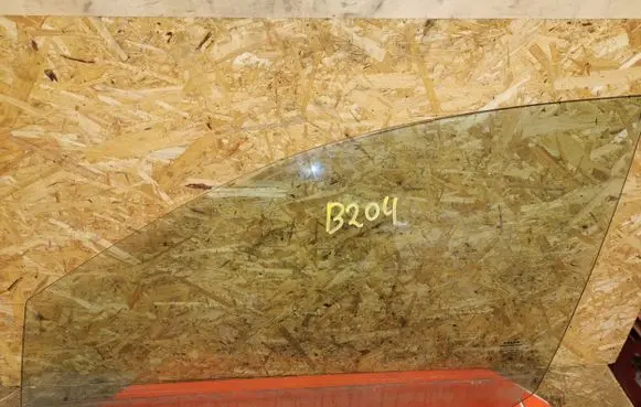 Volvo S80 Front door window glass four-door 43R001106 E000186 DOT57M53AS2