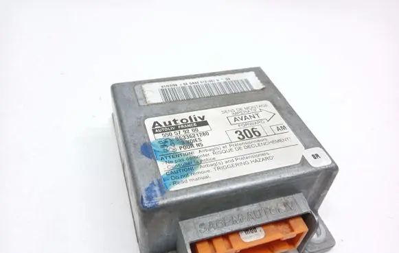 Peugeot Partner Airbag control unit/module 9633621280 550579200