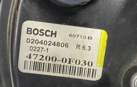 Toyota Corolla Verso AR10 Brake booster 0204024806 472000F030