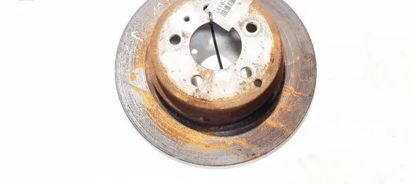 Volvo S70 V70 V70 XC Rear brake disc neventiliuojamas