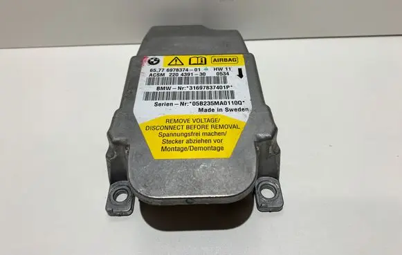 BMW 5 E60 E61 Airbag control unit/module 31697837401P 6978374