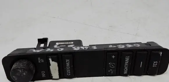 Panel lighting control switch
