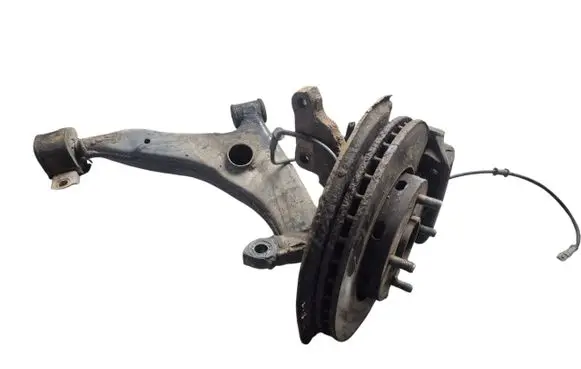 Front wheel hub spindle knuckle