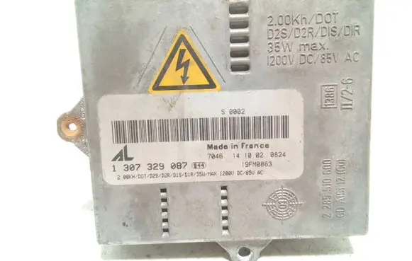 Opel Zafira A Headlight ballast module Xenon 1307329087