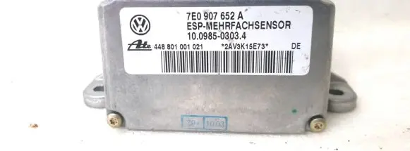 Volkswagen Touareg I ESP (stability system) control unit 7E0907652A