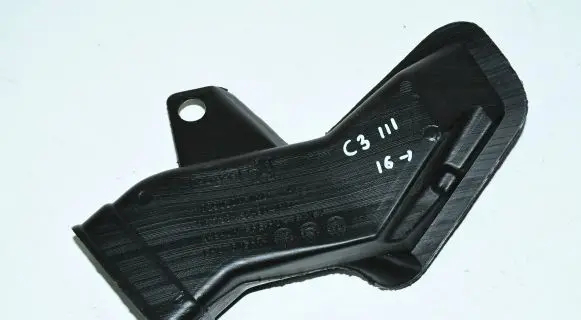 Cabin air duct channel