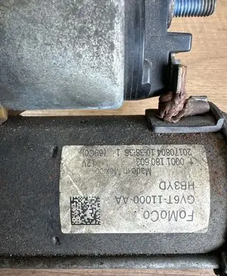 Ford Escape III Starter motor CV6T11000AA 171760 2326742