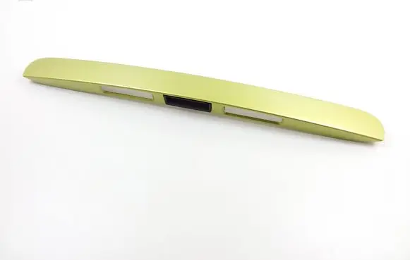 Trunk door license plate light bar