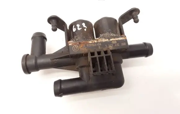 Coolant heater control valve