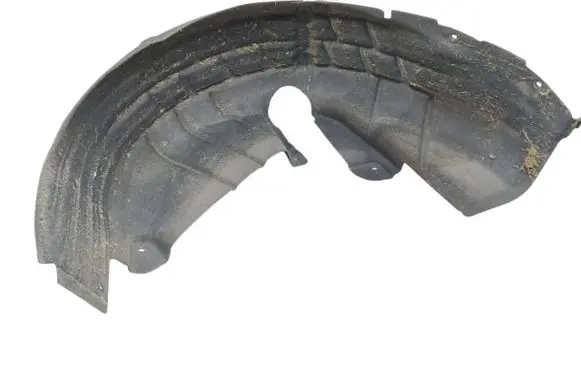 Rear arch fender liner splash guards