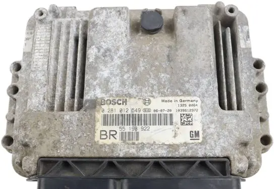 Opel Zafira B Engine control unit/module 55198922 0281012549 1039S12972