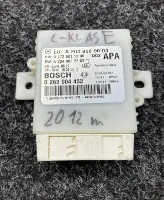 Mercedes-Benz C W204 Parking PDC control unit/module A2049009004