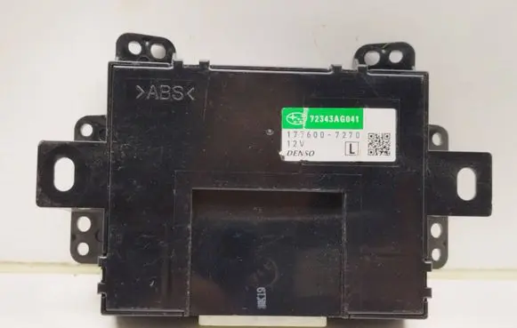 Subaru Legacy Air conditioning/heating control unit 72343AG041
