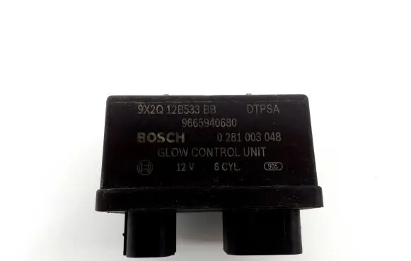 Jaguar XF X250 Glow plug pre-heat relay 9X2Q12B533BB 9665940680