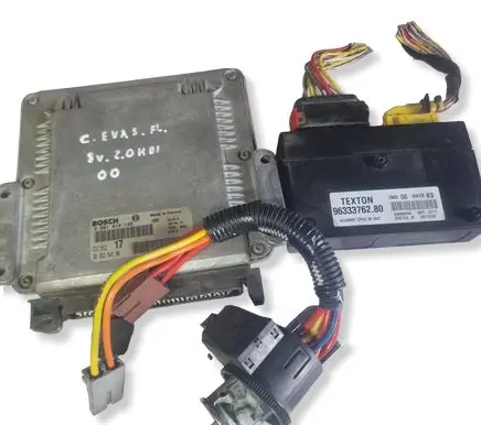 Citroen Evasion Engine ECU kit and lock set 0281010135 9636254580 EDC15C2