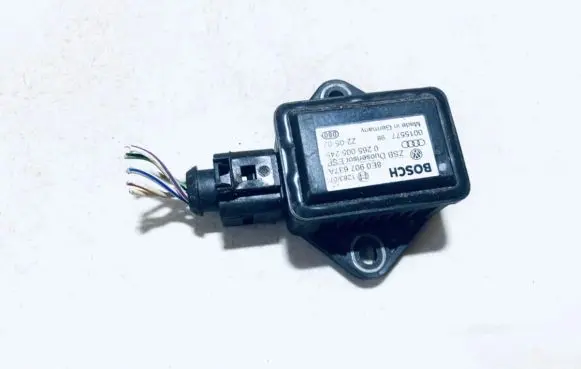 Audi A6 S6 C5 4B ESP acceleration yaw rate sensor 8e0907637a 0265005245