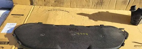 Engine hood trim