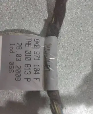 Audi A4 S4 B8 8K Parking sensor (PDC) wiring loom 8K0971104F TAB010813P 28032008
