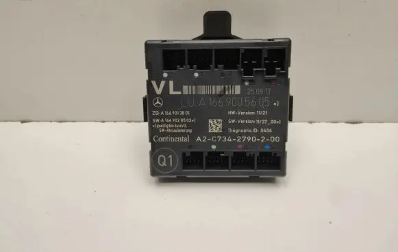 Mercedes-Benz A W176 Door control unit/module A1669005605