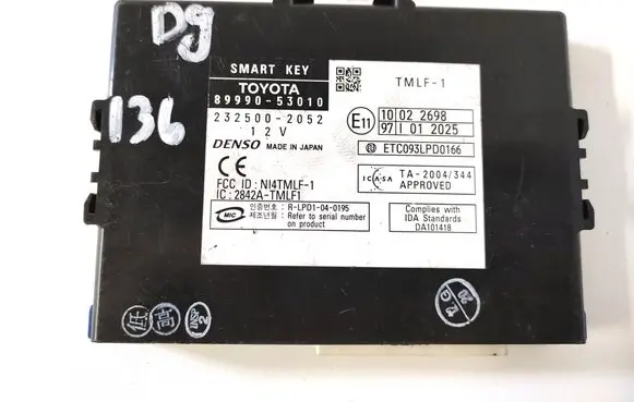 Lexus IS 220D-250-350 Other control units/modules 89990-53010