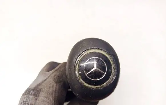 Mercedes-Benz E W211 Gear lever shifter trim leather/knob 