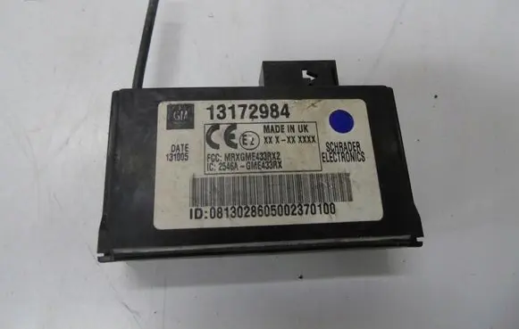 Opel Vectra C Tire pressure control unit 