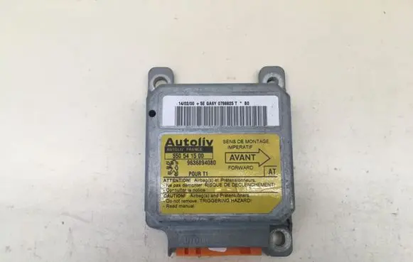 Peugeot 206 Airbag control unit/module 550541500 9636894080