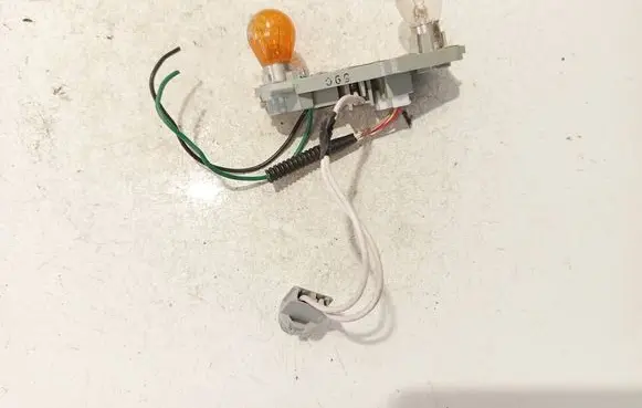 Toyota Yaris Tail light bulb cover holder 