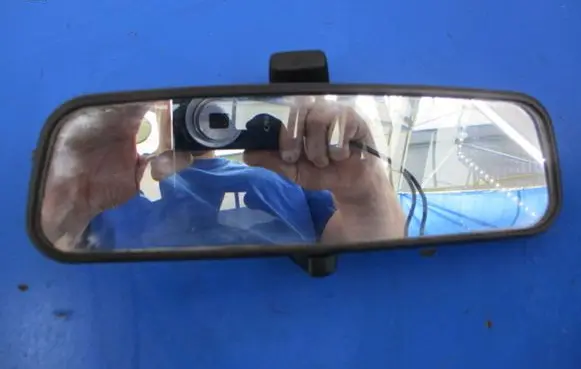 Opel Astra F Rear view mirror (interior)