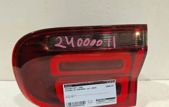 Citroen C5 Aircross Rear/tail lights 9816932880