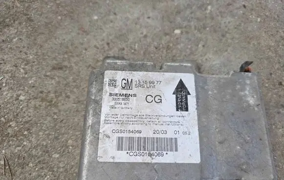 Opel Signum Airbag control unit/module 13159977