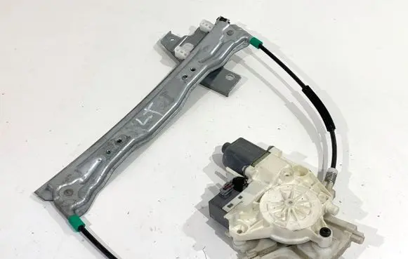 Peugeot 407 Rear door window regulator with motor 0130822201