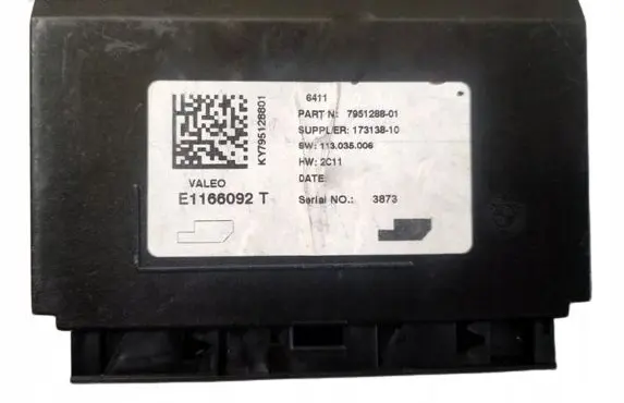 BMW 3 F30 F35 F31 Air conditioning/heating control unit 7951288E1166092