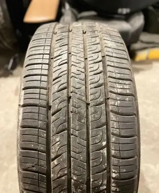 Volkswagen Jetta VI R17 summer tire GoodYear Assurance 20550R17