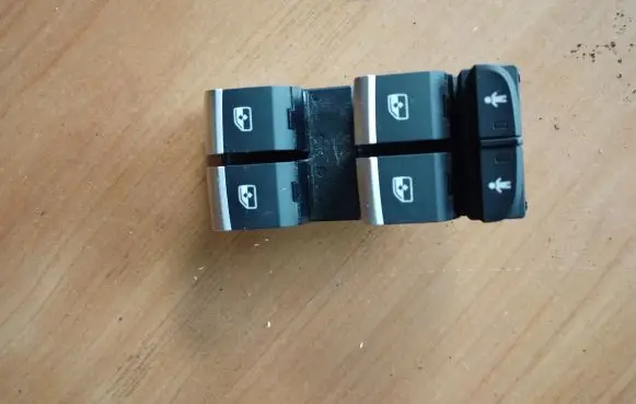 Audi A4 S4 B9 Electric window control switch 4M0959851B