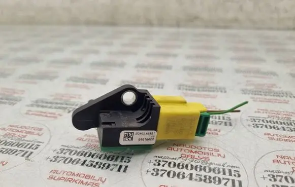 Airbag deployment crash/impact sensor