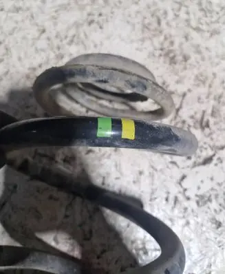 Rear coil spring