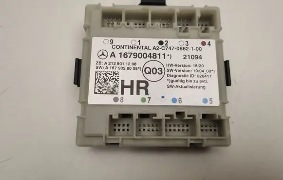 Mercedes-Benz EQC Door control unit/module A1679004811